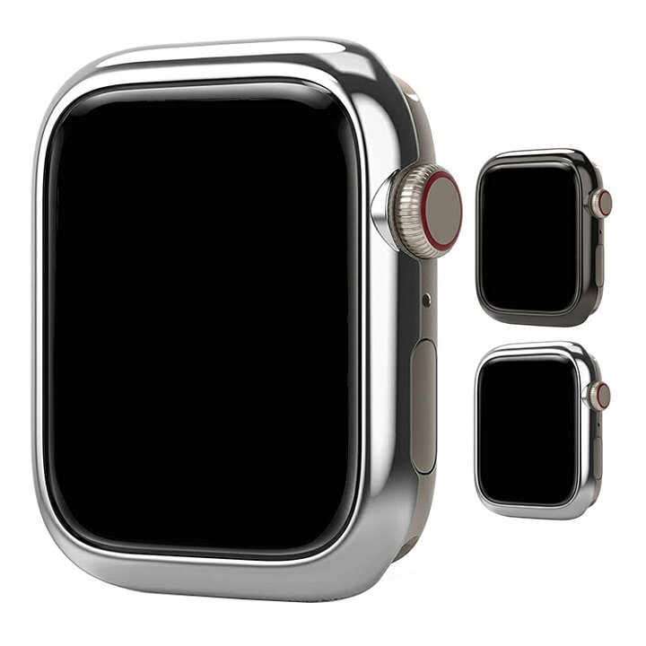 楽天市場】Apple Watch Series 9/8/7 カバー/ケース ステンレス 