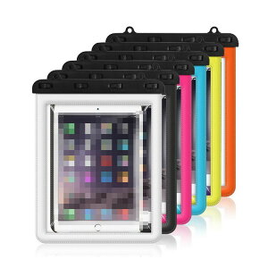 dtab Compact d-52C 防水ケース / 防水カバー 8.4インチ 紐 ストラップ付き 透明 ディータブ docomo おしゃれ タブレットケース タブレットカバー ドコモ