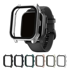 GARMIN Venu Sq 2 �P�[�X Venu Sq2 Music �J�o�[ �t���ʋ����K���X �S�ʕی� �t���ی�P�[�X �K�[�~�� ���F�j���[ Sq 2/Sq 2 �~���[�W�b�N �P�F/�N���A �t�B������� �n�[�h�P�[�X