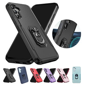 Samsung Galaxy A54 5G �P�[�X �ϏՌ� �J�o�[ ��̌^�X�}�z�����O�t�� �}�O�l�b�g���ԍڃz���_�[�Ή� �X�^���h�@�\ �����O�t�� 2�d�\�� �T���X�� �M�����N�V�[ A54 5G �A���h���C�h �������� ������