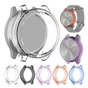 Garmin vivomove Trend �N���A�P�[�X �J�o�[ �N���A ���� �\�t�g TPU �v���e�N�^�[�J�o�[ �ی�P�[�X/�J�o�[ �K�[�~�� ���B���H���[�u �g�����h �ϏՌ��P�[�X/�J�o�[ �\�t�g�P�[�X
