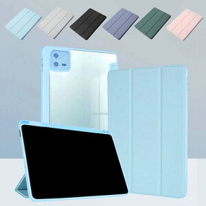 Xiaomi Pad 6 �P�[�X �J�o�[ 11.2�C���` �蒠�^ PU���U�[ �V���I�~ �p�b�h 6 �蒠�^�P�[�X �X�^���h�@�\ �J�o�[ ������� �^�u���b�gTPU �P�[�X/�J�o�[ �w�ʓ��� �A�N����
