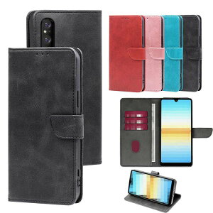 Sony Xperia 1 V ケース Xperia 10 V カバー 手帳型 スタンド機能 カード収納 紐 ストラップホール付き PUレザー ソニー エクスぺリア1/10 V 手帳型レザーケース アンドロイド おすすめ おしゃれ スマ