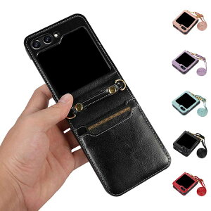 Galaxy Z Flip5 P[X / Jo[ ܂肽݌^ J[h[t X}zV_[ V_[Xgbv |xgt U[ P[X Samsung TX MNV[ Z tbv5 AhCh