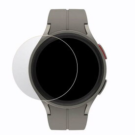 Galaxy Watch 6 Classic ガラスフィルム 強化ガラス 2枚セット 液晶保護プロテクター/ガラス フィルム スマートウォッチ 液晶保護 強化ガラス 保護フィルム ギャラクシーウォッチ6 クラッシック 43/47mm 高透過率 反射防止 硬度9H 2.5Dラウンドエッジ加工 液晶保護フィルム