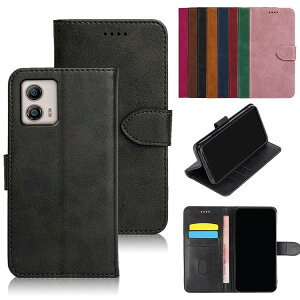 Moto g53j 5G �P�[�X Moto g53y / g53s �蒠�^ �J�o�[ PU���U�[ �蒠�^���U�[�P�[�X �X�^���h�@�\ �J�[�h���[ ���g���[�� ���g �A���h���C�h �������� ������� �X�}�t�H �X�}�z �X�}�[�g�t�H���P�[�X