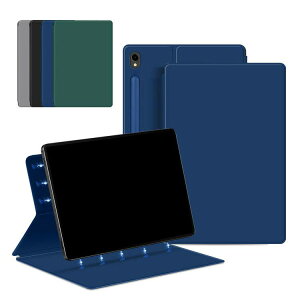 Samsung Galaxy Tab S9 �P�[�X 11�C���` �蒠�^ �J�o�[ PU���U�[ �T���X�� �M�����N�V�[ �^�uS9 �Ռ��z�� �X�^���h�@�\ �V���v�� ������� �������� �I�[�g�X���[�v�@�\�t�� �蒠�^ ���U�[ �^�u���b