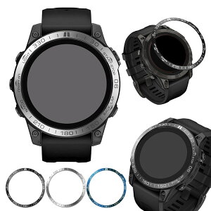 Garmin fenix 7X Pro �x�[�������O fenix 7 Pro fenix 7S Pro �ی�J�o�[ �x�[�������O�t���[�� �X�e�����X ��t�ȒP �S���� �K�[�~�� �t�F�j�b�N�X7X �v�� �t�F�j�b�N�X7 �v�� �t�F�j�b�N�X7S �v�� �X�^�C