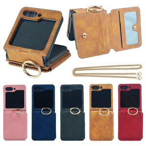 Galaxy Z Flip5 P[X / Jo[ ܂肽݌^ V_[Xgbv |xgt Ot X^h@\ J[h[ |Pbgt PUU[ P[X Samsung TX MNV[ Z tb