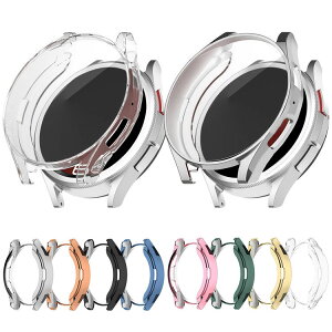 Galaxy Watch 6 P[X Jo[ bL / NA tی tB یP[X/Jo[ MNV[EHb`6 40/44mm TPU ϏՌP[X/Jo[ \tgP[X