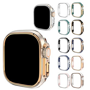 Apple Watch Ultra 2/1 �o���p�[ �P�[�X �ϏՌ� �v���X�`�b�N ���b�L �n�[�h�P�[�X �o���p�[ 49mm ���������� �A�b�v���E�H�b�` �E���g��2/1 �J�o�[