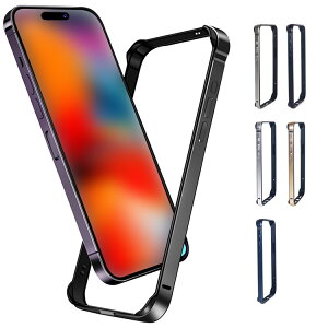 iPhone15 �o���p�[ �P�[�X �A���~ �o���p�[ ���������� �A���~�o���p�[ Apple iPhone 15 Plus/15 Pro/15 Pro Max �A�b�v�� �A�C�t�H��15/15�v���X/15�v��/15�v���}�b�N�X ��������