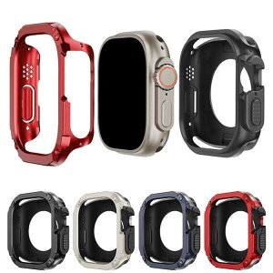 Apple Watch Ultra 2 �o���p�[ �P�[�X �v���X�`�b�N ���b�L �n�[�h�P�[�X 49mm ���������� �A�b�v���E�H�b�` �E���g��2 �J�o�[