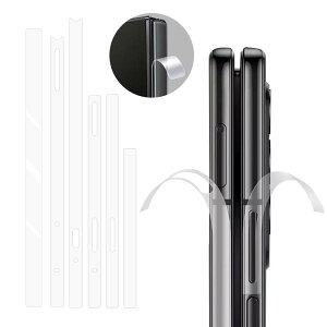 Galaxy Z Fold5tB  ʕی + qWی Samsung TX MNV[ Z tH[h5 tBXebJ[ یtB h~V[g XebJ[ 1Zbg