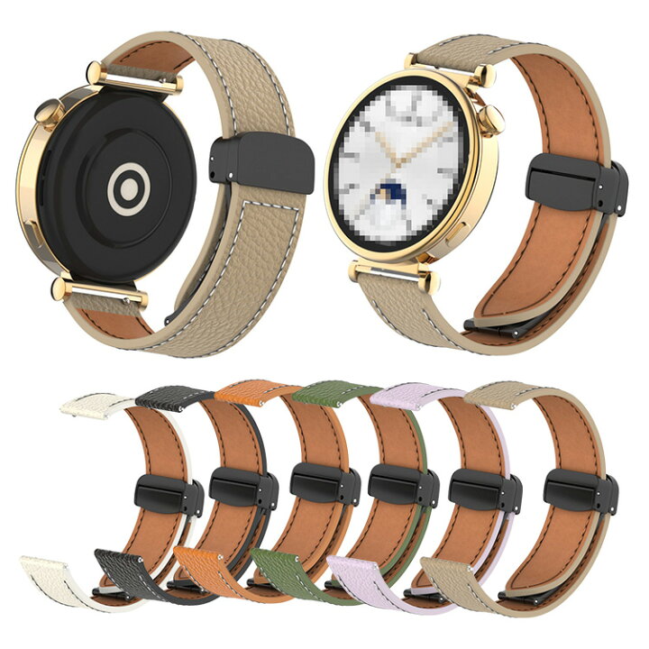 楽天市場】WATCH GT4 ベルト バンド PUレザー 41mm 交換リストバンド  