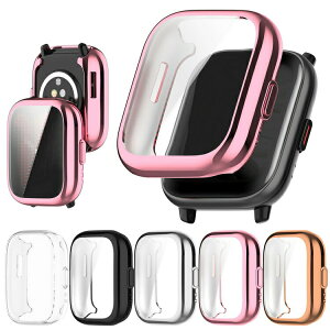 Amazfit Active P[X bL TPU ϏՌP[X/Jo[ \tg veN^[Jo[ tی A}YtBbg ANeBu PF/NA \tgP[X Jo[ یP[X/Jo[