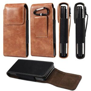 Galaxy Z Fold5 ケース カバー 折りたたみ型 ウエストポーチ ベルトループ ホルダー ホルスター PUレザー カラビナ付き シンプル Samsung サムスン ギャラクシー Z フォールド5 アンドロイド おすす