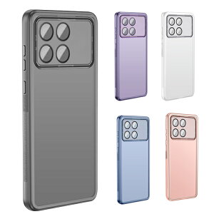 POCO X6 Pro �P�[�X �J�o�[ �N���A ���� ���킢�� �V���v�� TPU �\�t�g�P�[�X ������� �X�g���b�v�z�[���t�� ���� �V���I�~ Xiaomi POCO X6 �v�� �������� ������� �X�}�[�g�t�H��/�X�}�t�H/�X�}�z