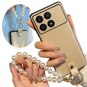 POCO X6 Pro �P�[�X �J�o�[ PU���U�[ �w�ʃ��U�[�P�[�X ���C���X�g�[�� �^�앗�X�g���b�v�t�� ������ �n���h�X�g���b�v �����h�~ �Ў葀�� ����� �X�g���b�v�z�[���t�� ���� �V���I�~ Xiaomi �|