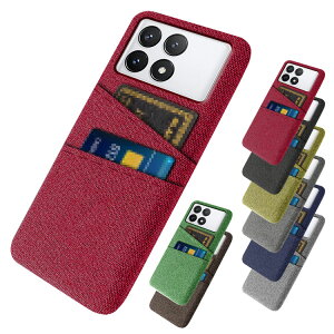 POCO X6 Pro �P�[�X �J�o�[ �J�[�h���[�t�� �L�����o�X���v���X�`�b�N �P�[�X ���� �V���I�~ Xiaomi POCO X6 �v�� �A���h���C�h �X�}�[�g�t�H��/�X�}�t�H/�X�}�z�P�[�X/�J�o�[