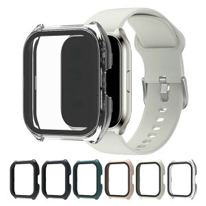 HAYLOU Watch 2 Pro �P�[�X �J�o�[ �t���ʋ����K���X �S�ʕی� �t���ی�P�[�X �P�F/�N���A �t�B������� �n�[�h�P�[�X