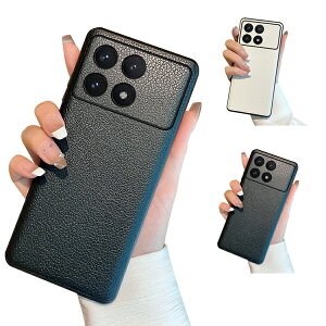 POCO X6 Pro �P�[�X �J�o�[ PU���U�[ �w�ʃ��U�[�P�[�X �V���v�� ���� �V���I�~ Xiaomi �|�R X6 �v�� �������� ������� �X�}�[�g�t�H��/�X�}�t�H/�X�}�z�P�[�X/�J�o�[ �V���I�~�[