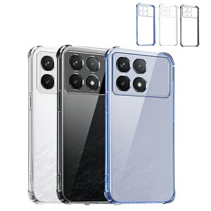 POCO X6 Pro �P�[�X �ϏՌ��J�o�[ �N���A ���� TPU �\�t�g�P�[�X �p �ی� �R�[�i�[�o���p�[ �X�g���b�v�� ���� �V���I�~ Xiaomi POCO X6 �v�� �������� ������� �X�}�[�g�t�H��/�X�}�t�H/�X�}�z�P�[