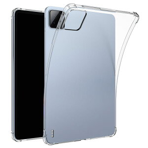 Xiaomi Pad 6S Pro �N���A�P�[�X 12.4�C���` �ϏՌ� �J�o�[ ���� TPU �\�t�g�J�o�[ �p �ی� �R�[�i�[�o���p�[ �Ռ��z�� �ی�P�[�X ���� �V���I�~ �p�b�h 6S �v�� ������� �^�u���b�g�P�[�X �^�u���b