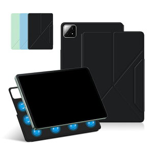 Xiaomi Pad 6S Pro �P�[�X �I�[�g�X���[�v �@�\�t�� 12.4�C���` �蒠�^ �J�o�[ PU���U�[ �X�^���h�@�\ ���� �V���I�~ �p�b�h 6S �v�� �Ռ��z�� �V���v�� ������� �蒠�^���U�[�P�[�X/�J�o�[ �^�u��
