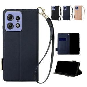Motorola Edge 50 Pro / 50S Pro �P�[�X �蒠�^ �J�o�[ �R �X�g���b�v�t�� PU���U�[ �蒠�^���U�[�P�[�X �X�^���h�@�\ �J�[�h���[ ���g���[�� �G�b�W 50 �v�� �A���h���C�h �������� ������� �X�}�t�H 