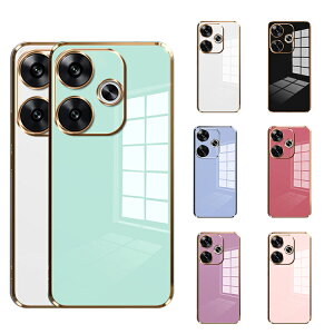 POCO F6 �P�[�X �ϏՌ��J�o�[���b�L TPU �\�t�g�P�[�X �X�g���b�v�z�[���t�� �V���v�� Xiaomi ���� �V���I�~ �|�R F6 Android �A���h���C�h �������� ������� �X�}�t�H �X�}�z �X�}�[�g�t�H���P�[�X