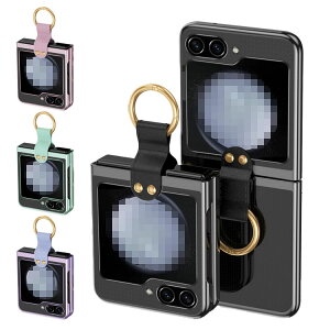 Galaxy Z Flip6 �P�[�X �N���A �J�o�[ �܂肽���݌^ ���� �N���A ���b�L ��̌^�����O�t�� ������ �����h�~ �Ў葀�� ����� Samsung �T���X�� �M�����N�V�[ Z �t���b�v6 �ی�P�[�X �A���h���C�h ��