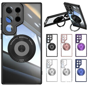 Galaxy S24 �P�[�X S24+/S24 Ultra �N���A �X���� �V���v�� �ϏՌ� �w�ʓ��� TPU ��̌^�X�}�z�����O�t�� �X�^���h�@�\ Qi�[�d ���C�����X�[�d �Ή� Samsung �T���X�� �M�����N�V�[ S24/S24 �v���X/S24 �E��