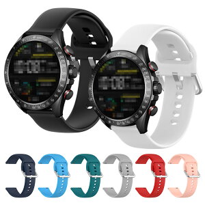 Haylou Solar Pro �o���h �x���g �V���R�� �o���h�� 22mm �������X�g�o���h/�����o���h/�����x���g �������� Haylou �n�C���[ �\�t�g�o���h �V���R���o���h