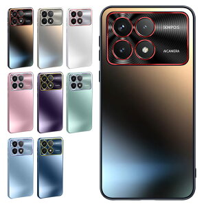 POCO F6 Pro P[X ϏՌ Jo[ vX`bN 킢 Vv n[hP[X  VI~ Xiaomi POCO F6 v   X}[gtH/X}tH/X}zP[X/Jo[ VI~[