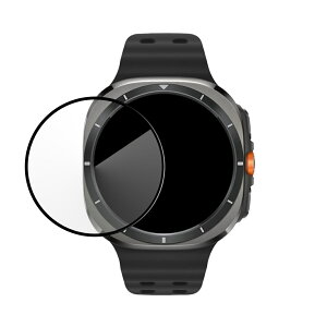 Galaxy Watch Ultra 2025 Ultra1/ 2 Ultra PMMA �t�B���� 2���Z�b�g �t���ی�v���e�N�^�[/�K���X �t�B���� �X�}�[�g�E�H�b�` �t���ی� �ی�t�B���� �M�����N�V�[�E�H�b�` �E���g�� ��1/2���� �����ߗ� ��