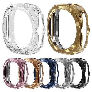 Galaxy Watch Ultra 2025 Ultra1/ 2 Ultra P[X Jo[ bL / NA یP[X/Jo[ MNV[EHb` Eg 1/2 TPU ϏՌP[X/Jo[ \tgP[X