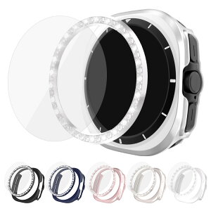 Galaxy Watch Ultra 2025 Ultra1/ 2 Ultra P[X Jo[ x[O + یP[X + KX vX`bN x[O t[ /킢/炫 CXg[ GKg MNV