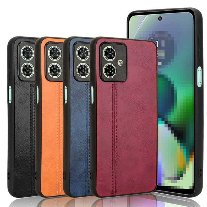 楽天市場】moto g64 5G ケース moto g64y 5G 背面PUレザーケース+ 