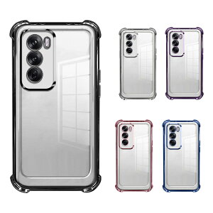 OPPO Reno12 �N���A�P�[�X Reno12 Pro �J�o�[ �N���A �w�ʓ��� ���b�L TPU �\�t�g�P�[�X �p �ی� �R�[�i�[�o���p�[ �I�b�| ���m12/12 �v�� �A���h���C�h �������� ������� �X�}�z �X�}�[�g�t�H���P�[