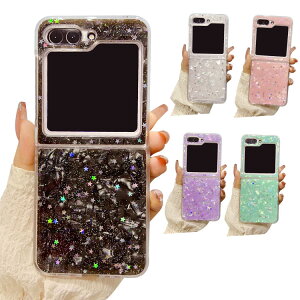 Galaxy Z Flip6 P[X / Jo[ ܂肽݌^ Lk͗l 炫 LL Samsung MNV[ Z tbv6     X}[gtH/X}zP[X/Jo[