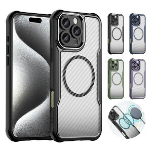 iPhone16 �P�[�X �ϏՌ� �J�[�{���� �N���A iPhone 16 Plus/16 Pro/16 Pro Max �J�o�[ �w�ʓ��� Qi�[�d ���C�����X�[�d �Ή� Apple �A�b�v�� �A�C�t�H��16/16�v���X/16�v��/16�v���}�b�N�X �X�g���b�v�� ������