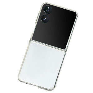 Xiaomi MIX Flip �N���A�P�[�X �J�o�[ �N���A ���� �܂肽���݌^ TPU �\�t�g�P�[�X ���� ���^ �y�� �V���v�� ���� �V���I�~ �~�b�N�X �t���b�v �A���h���C�h �������� ������� �X�}�[�g�t�H��/�X