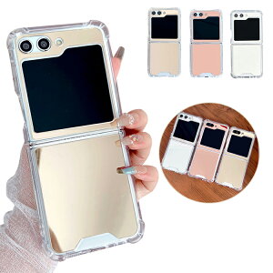 Galaxy Z Flip6 P[X wʃ~[  Jo[ ܂肽݌^ /킢 TPU + vX`bN p ی R[i[op[ Xgbvz[t Samsung TX MNV[ Z tbv6 ی