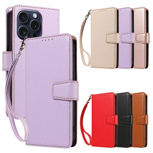 iPhone16 �P�[�X �蒠�^ �J�o�[ PU���U�[ �J�[�h���[ �X�^���h�@�\ �X�g���b�v�t�� ������� ���킢�� ���f�B�[�X Apple iPhone 16 Plus/16 Pro/16 Pro Max �A�b�v�� �A�C�t�H��16/16�v���X/16�v��/16�v���}�b
