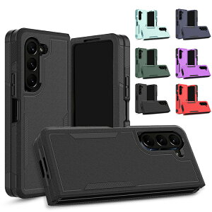 Galaxy Z Fold6 P[X ϏՌ Jo[ ܂肽݌^ Jی삠 TPU+vX`bN n[hP[X Vv Samsung TX MNV[ Z tH[h6 یP[X AhCh  