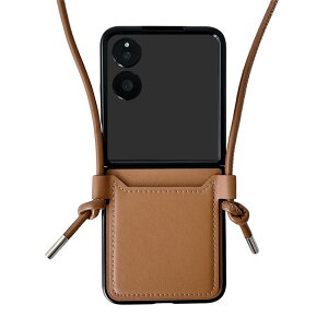 Xiaomi MIX Flip �P�[�X �J�o�[ �܂肽���݌^ PU���U�[�P�[�X �X�g���b�v�t�� ���|���x���g�t�� �n���h�R �X�g���b�v ���킢�� �V���v�� ���� �V���I�~ �~�b�N�X �t���b�v �A���h���C�h �������� 