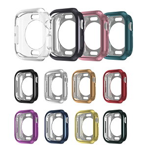 Apple Watch Series 11/10 P[X Jo[ bL / NA TPU \tg P[X یP[X/Jo[ AbvEHb`10 42mm/46mm TPU ϏՌP[X/Jo[