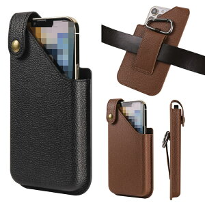 iPhone16/15/14/13 �P�[�X �c�d�l �x���g�ɂ��� �x���g�|�[�` ���@��Ή� PU���U�[ �J���r�i�t�� iPhone 16 Plus/16 Pro/16 Pro Max �A�C�t�H��16/16�v���X/16�v��/16�v���}�b�N�X �������� �X�}�[�g�t�H��/