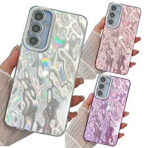 Galaxy S24FE ケース カメラ保護あり カバー メッキ ラインストーン TPU+ポリカーボネート ストラップ穴 可愛い かわいい Samsung サムスン ギャラクシー S24 FE おすすめ おしゃれ スマートフォン/ス